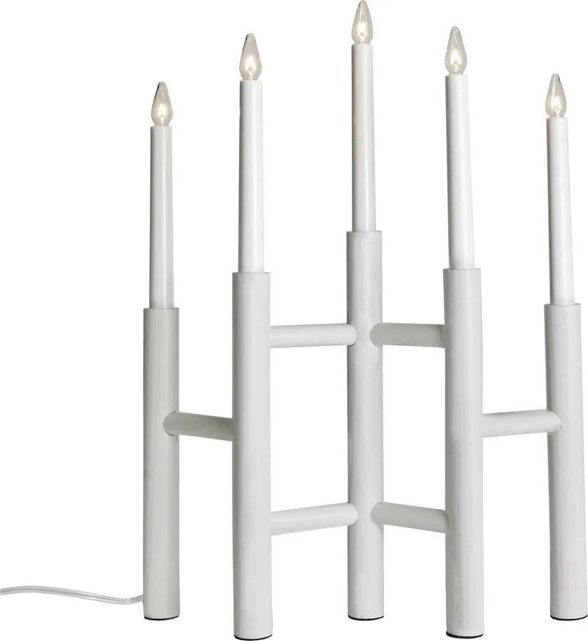 Decorațiune luminoasă de Crăciun albă Cassiopeia – Markslöjd