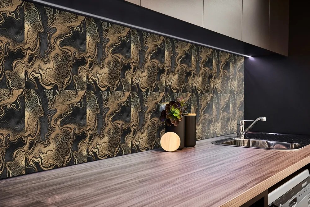 Panou decorativ perete Abstractizarea nisipului