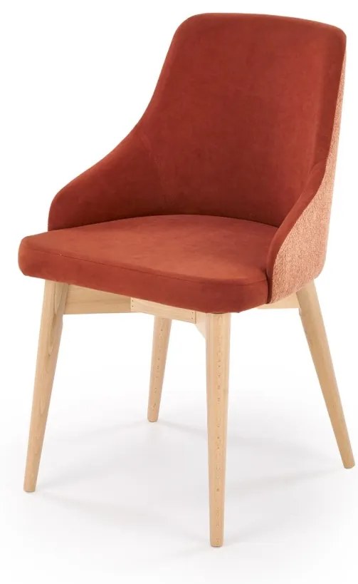 Scaun rotativ Malaga cinnamon H79 cm