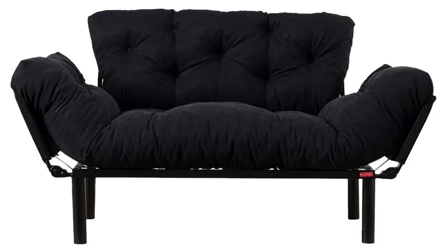 Canapea extensibilă Nitta Black