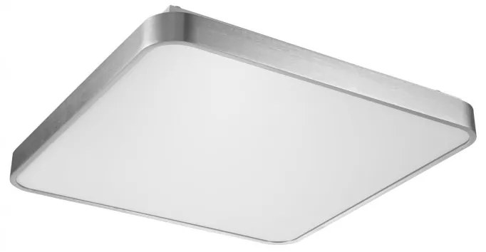 Plafoniera LED moderna SIERRA argintiu, 50x50cm 12100005-SL ZL
