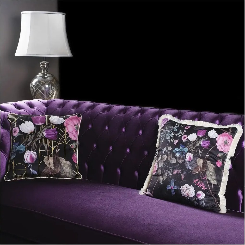 Set fata de perna  decorativa 2 buc,Homs ,seria oz,43 x 43 cm.50043