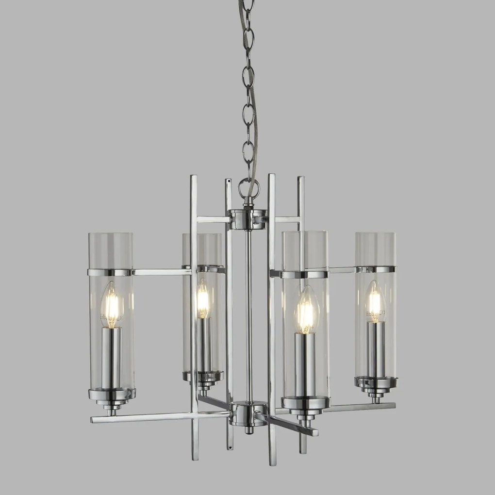 Candelabru elegant design modern Milo 4L 3094-4CC SRT