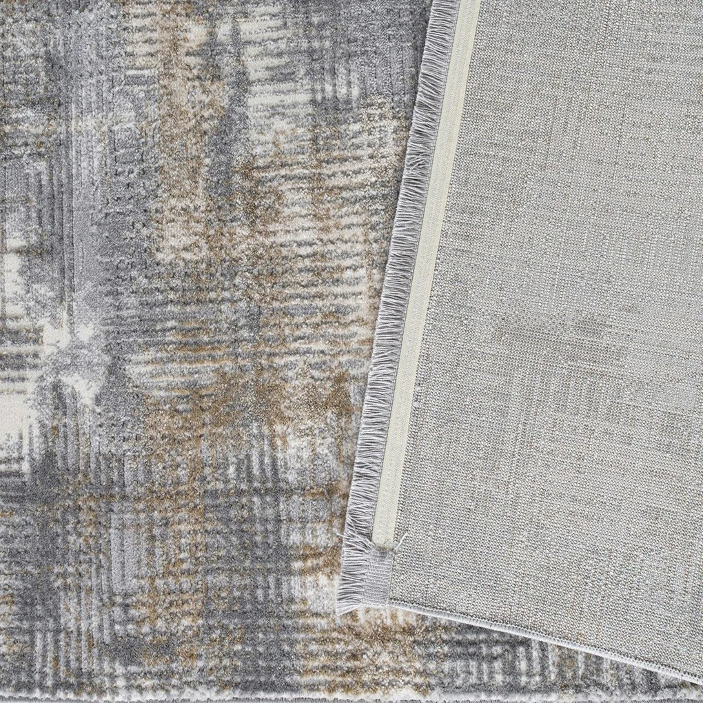 Covor, Notta 1107, 200x290 cm, Gri / Bej / Crem