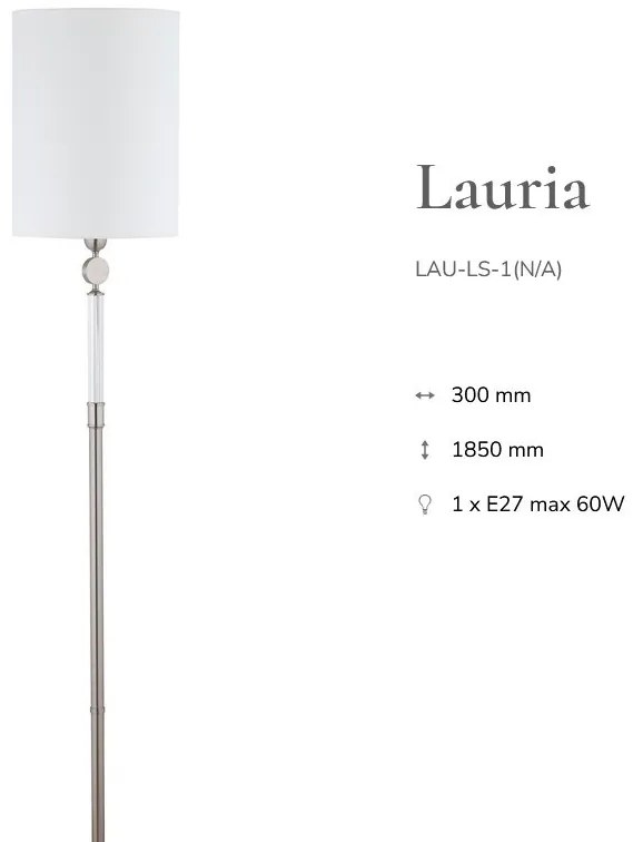 Lampa de podea LUX realizata manual LAURIA