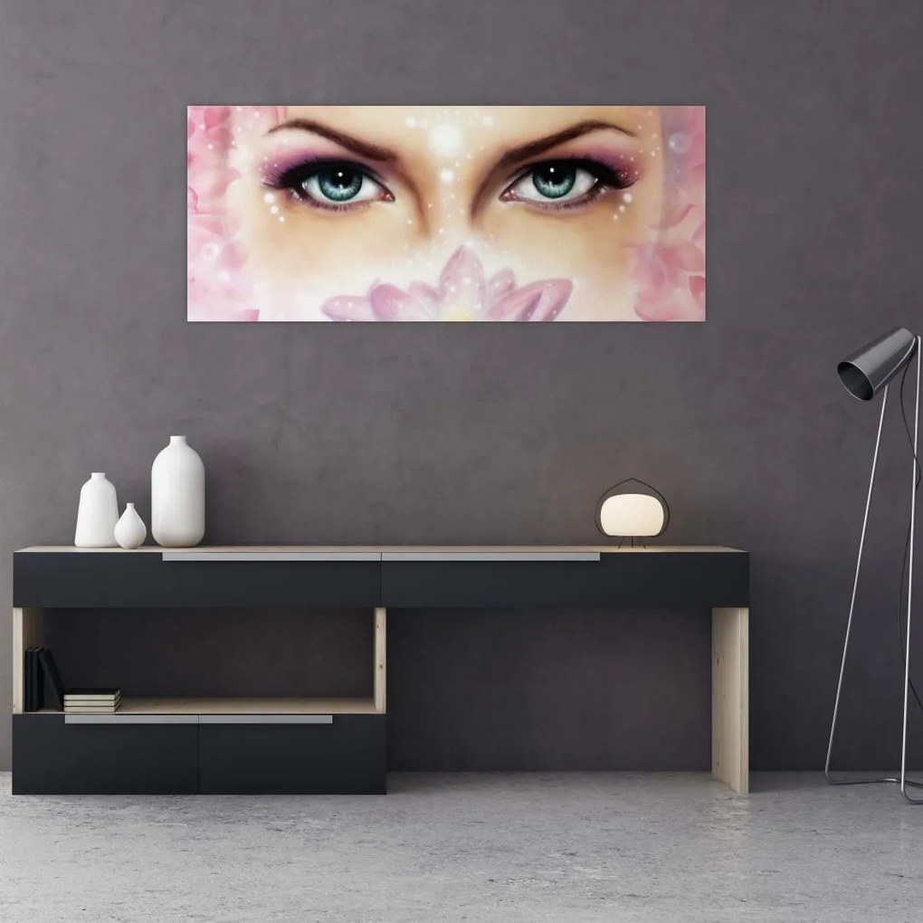 Tablou - Ochi fermecători (120x50 cm)