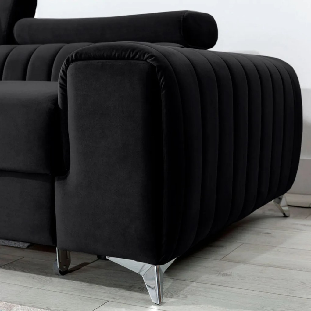 Coltar extensibil Grayson pe stanga Velvetmat 10