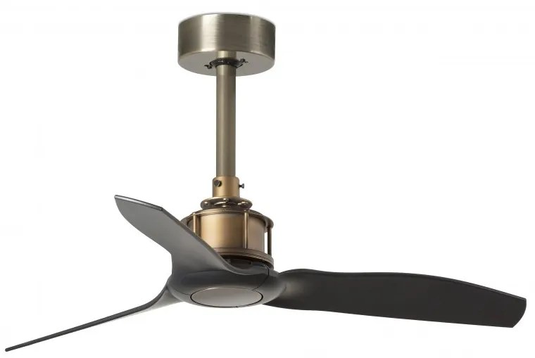 Ventilator de tavan cu telecomanda design modern JUST FAN alama antic / negru