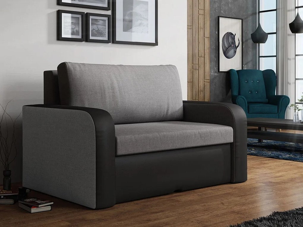Canapea extensibilă Carlsbad 103 Cutie de pat, 90x137x93cm, 69 kg, Picioare: Plastic
