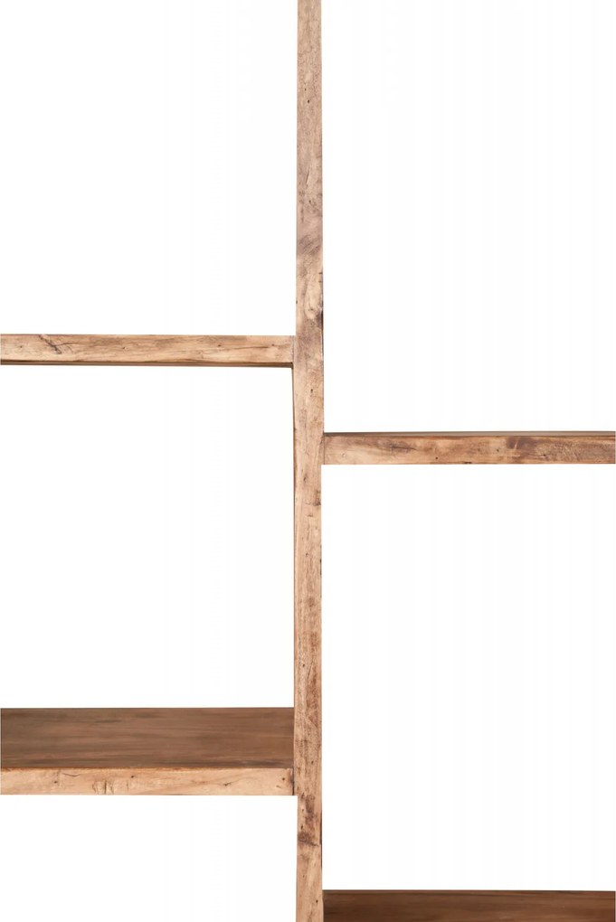 Biblioteca L121 36 H200 cm, lemn masiv