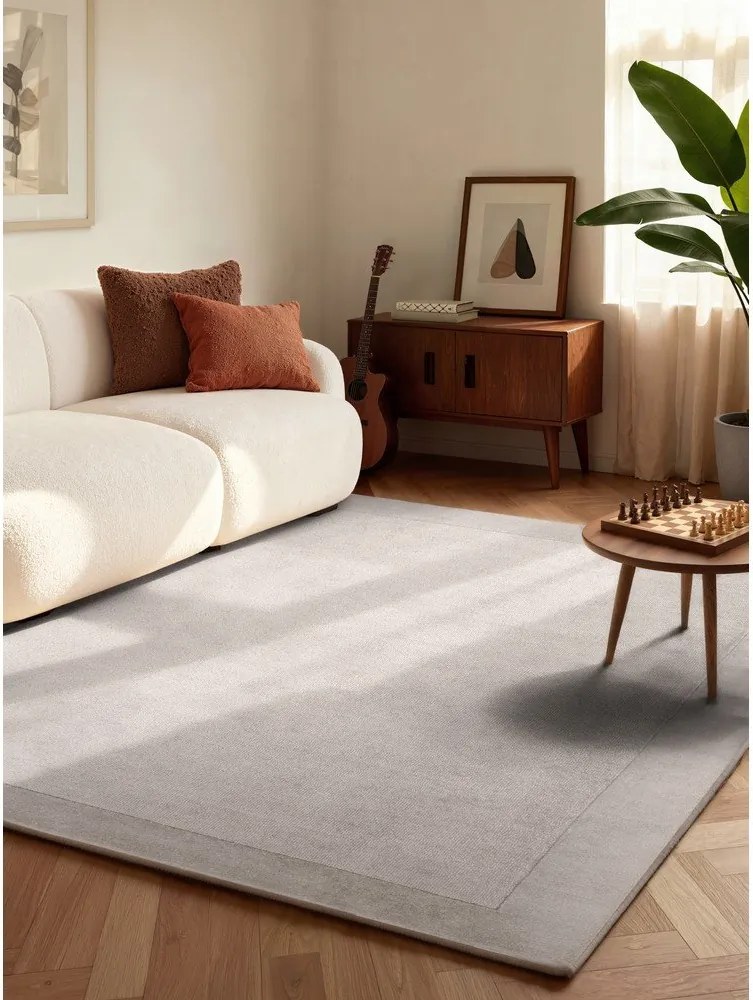 Covor gri țesut manual din amestesc de lână 120x180 cm Kari – Villeroy&amp;Boch