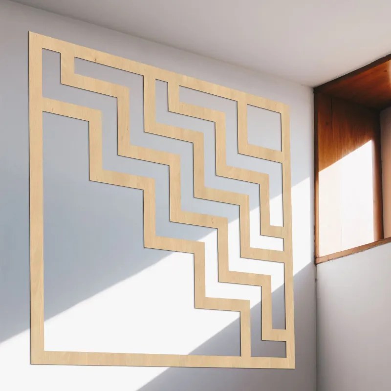SENTOP | Decorațiune geometrică de perete pătrată | SUQARE