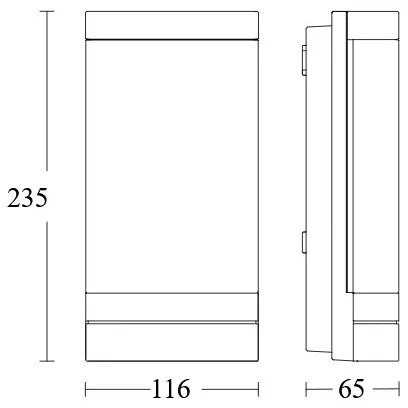 Steinel 068714 - Lampa LED exterior L 271 C LED/6,6W/230V IP44