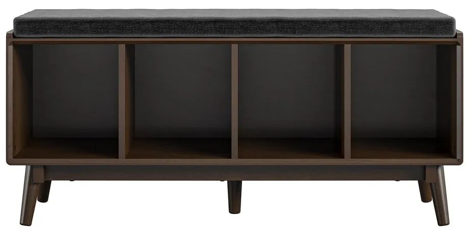 Pantofar maro cu bancă Novogratz Brittany