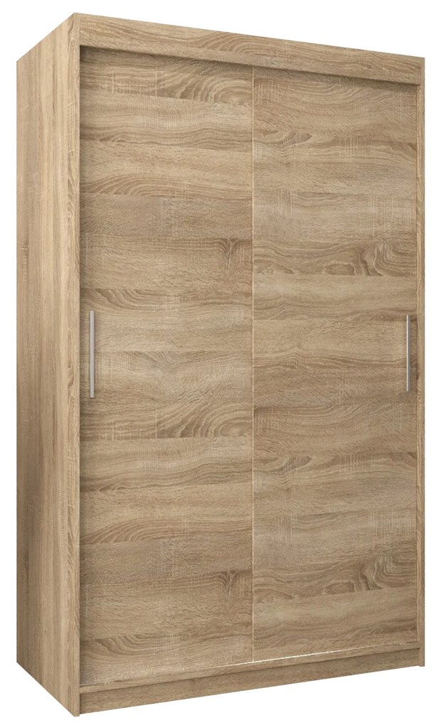 Dulap de haine 120 cm Toki (stejar sonoma + stejar sonoma). 1064816