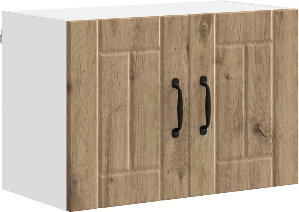 vidaXL Dulap suspendat de bucătărie Stejar Artizanal 60 x 31 x 40 cm