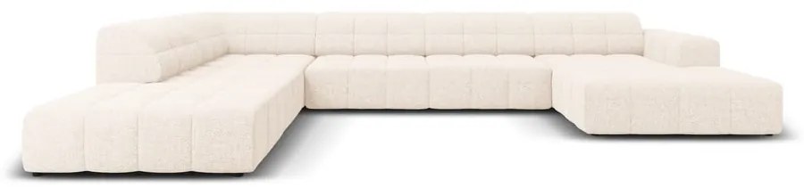 Colțar crem (colț pe stânga/în formă de "U") Chicago – Cosmopolitan Design