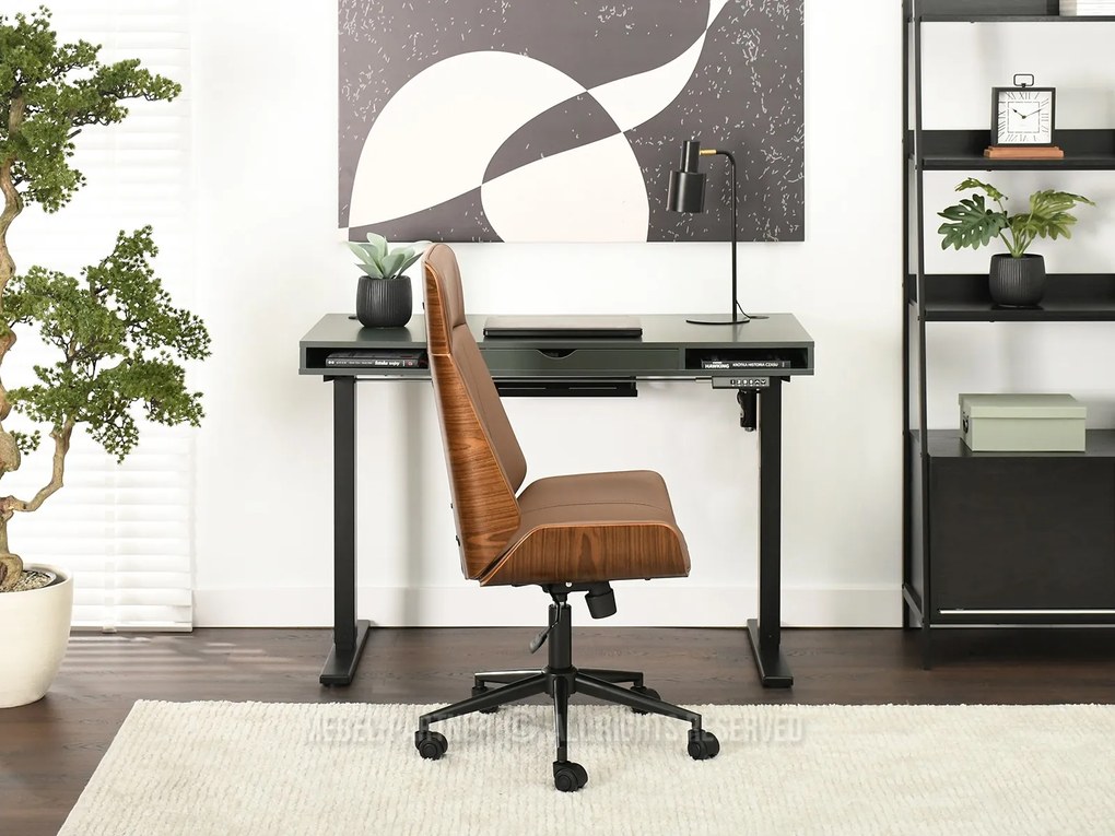 Scaun Aukley (nuc + negru). 1110486