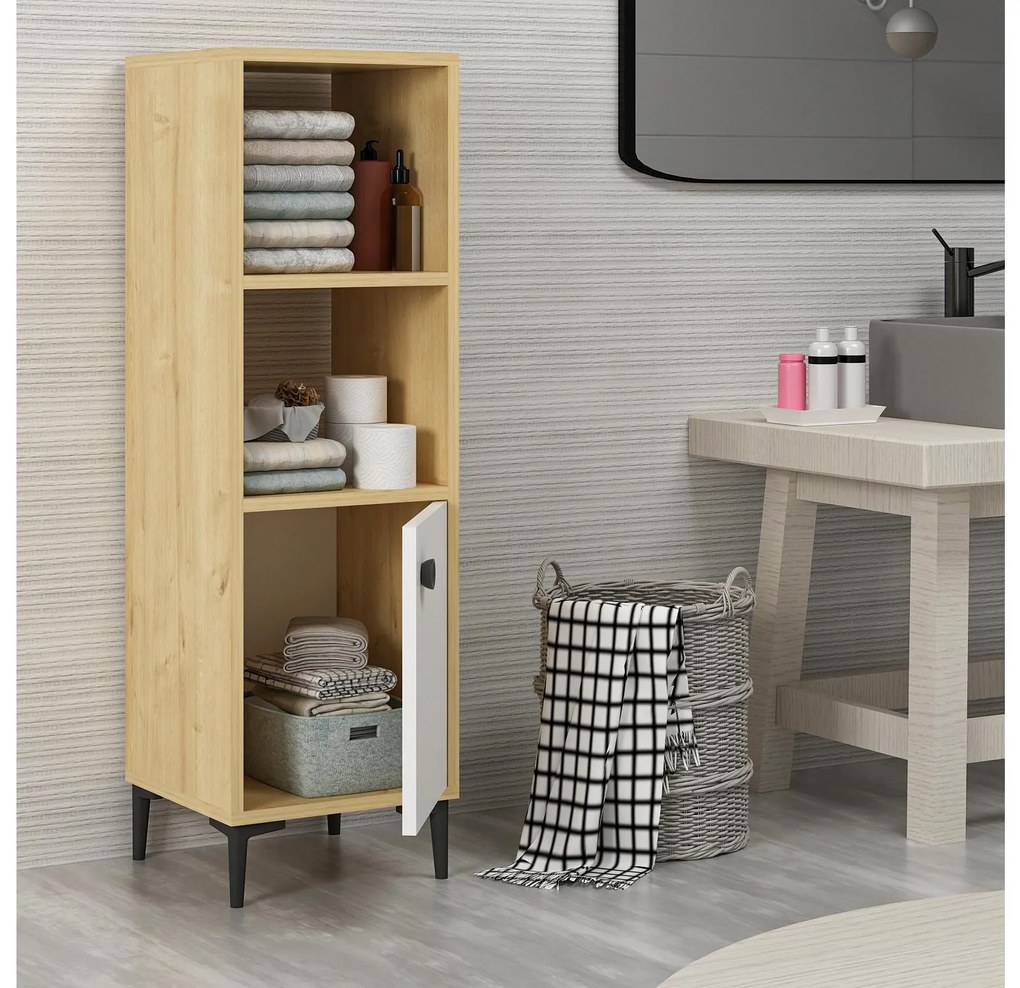 Raft Pububo (stejar zafir + alb) . 1094197