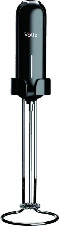 Mini mixer pentru frappe si lapte Oliver Voltz OV51163G, 0,5 W, Сuport, 2 baterii AA, Negru