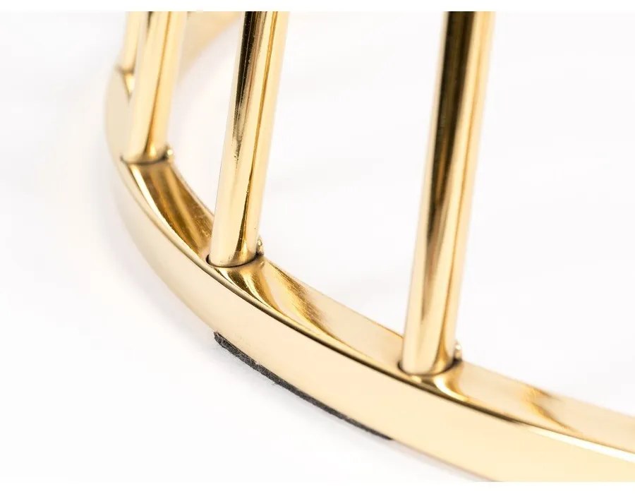 Masă de dining rotundă cu blat din sticlă ø 104 cm Floris – White Label