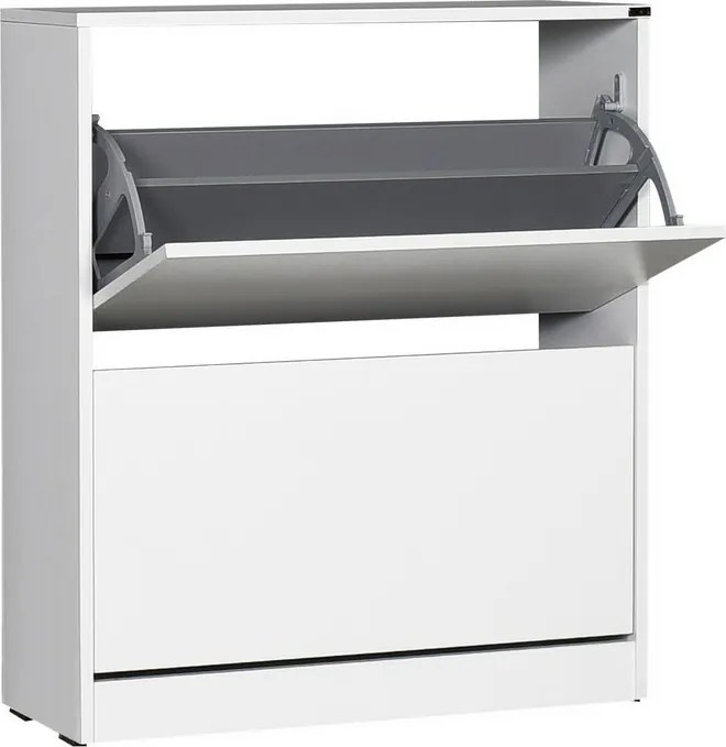 Dulap pentru pantofi Sven White I, M