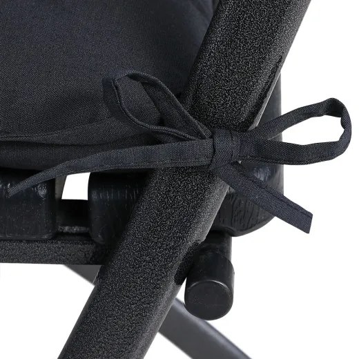 Deuba 4 x perne confortabile - antracit