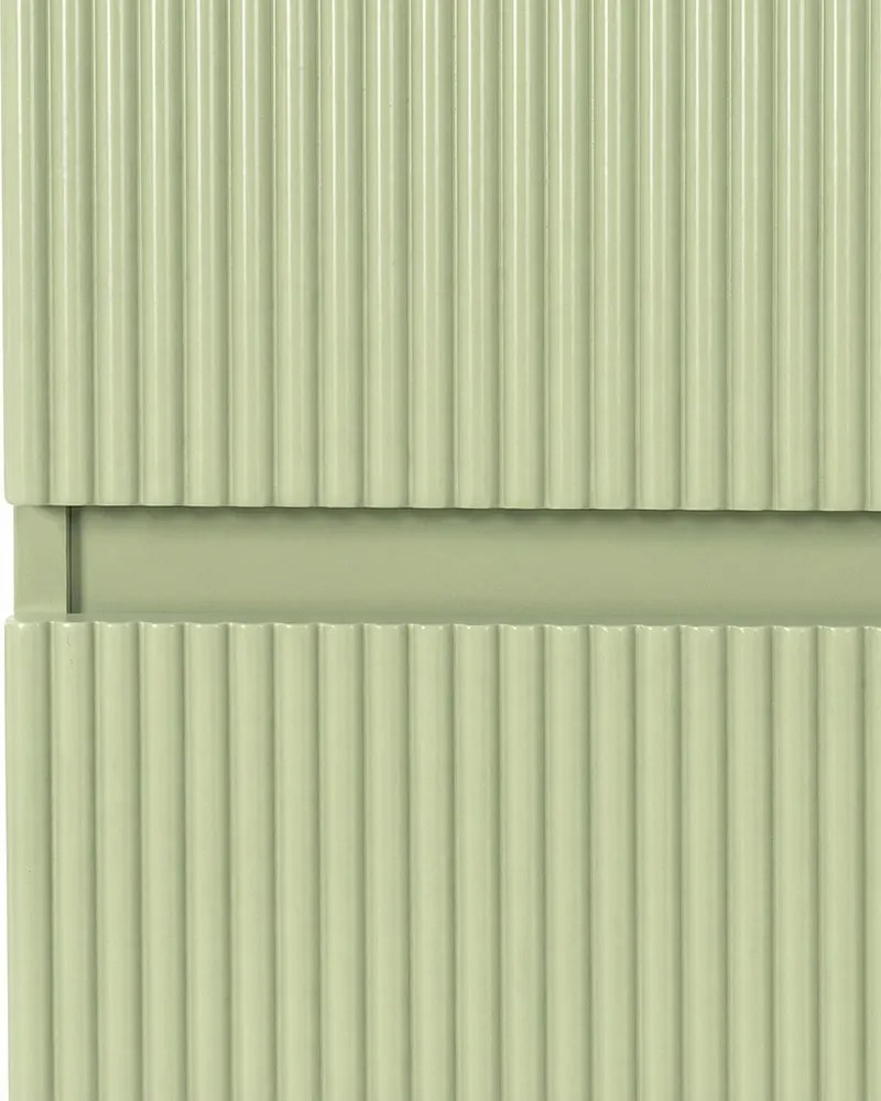 Trent suspendat dulap lateral verde deschis