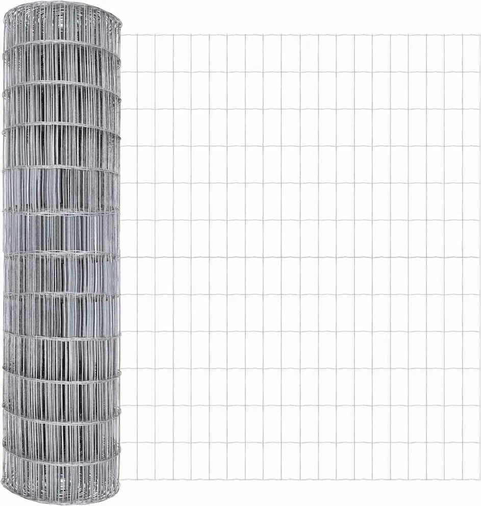 vidaXL Gard Euro 1,6 x 10 m Fier acoperit cu PVC