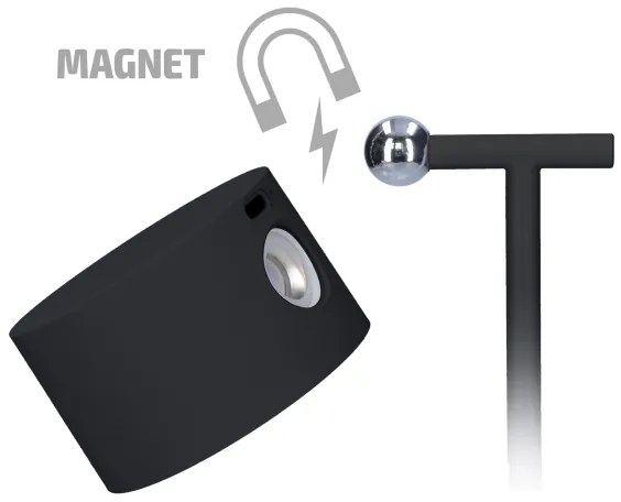 Lampă LED reîncărcabilă dimabilă 3 în 1 Solight WO68-B LED/4W/2000 mAh 3000/4000/6500K negru