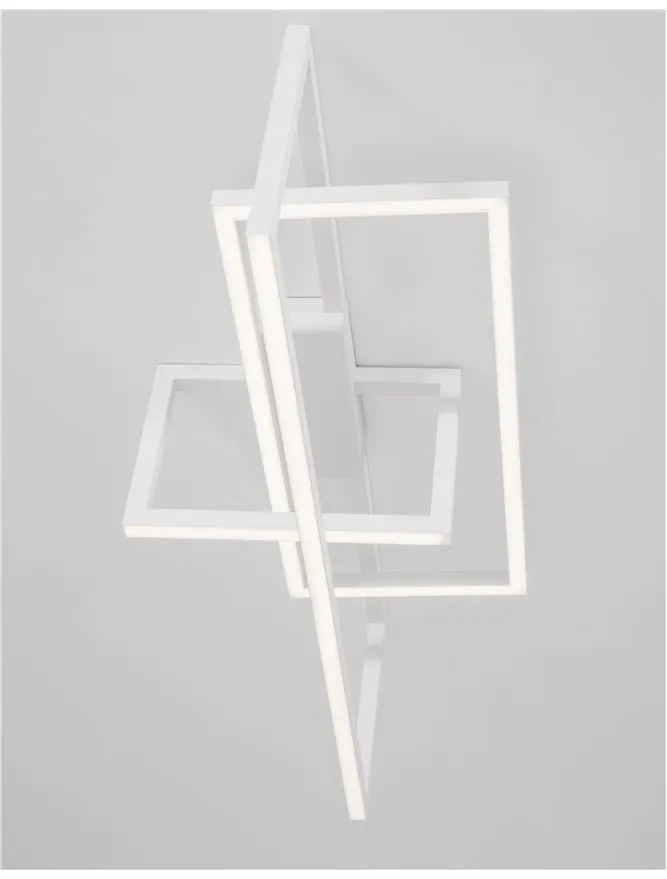 Lustra dimabila LED design geometric EDGAR alb NVL-9086020