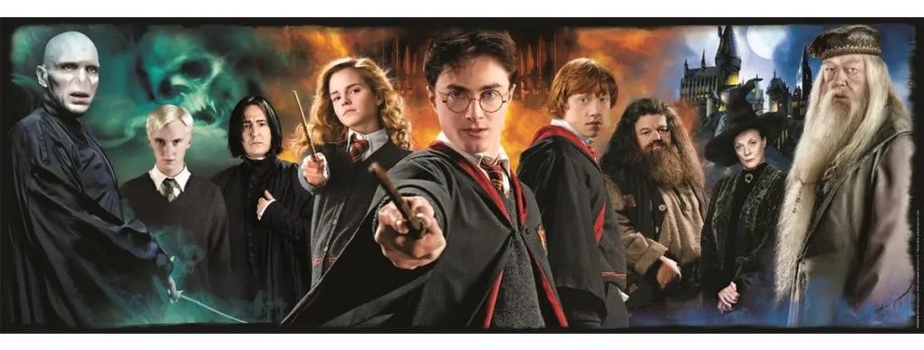 Harry Potter Foe Puzzle panoramic Clementoni 1000 piese