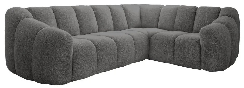 Colțar gri (cu colț pe partea dreaptă/în formă de ”L”) Shell – Miuform