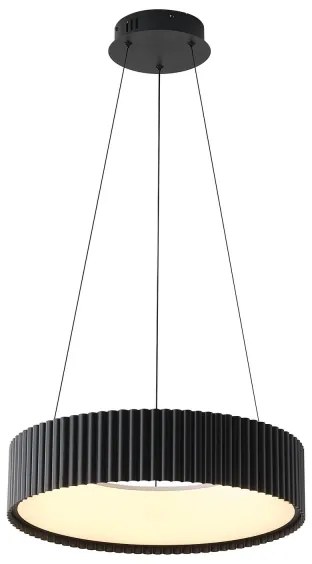 Lustră LED pe cablu LED/30W/230V 3000K negru