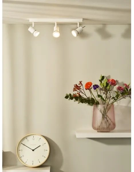 Lucide 17990/15/31 - Lampa spot LED TWINNY-LED 3xGU10/4,5W/230V alba