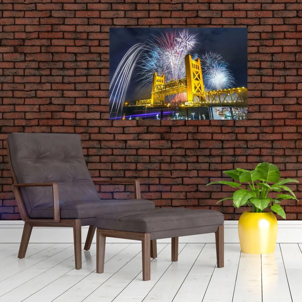 Tablou - Noaptea de Revelion (90x60 cm)