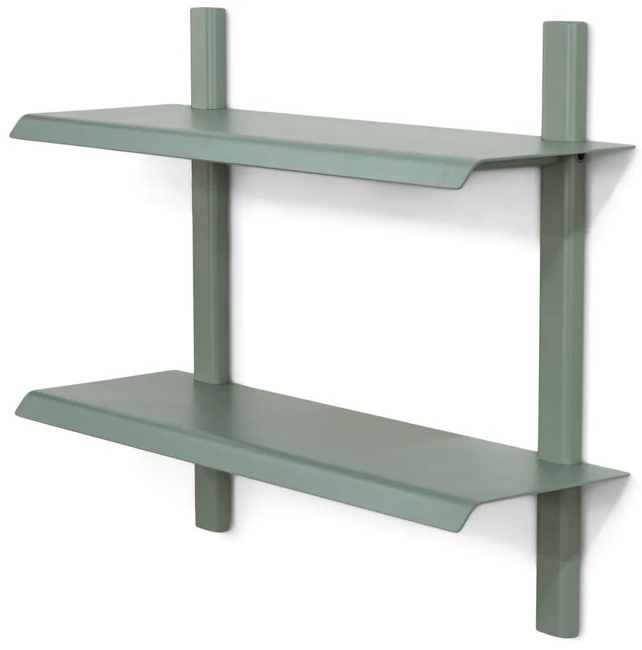 Raft verde prăfuit etajat din metal 60 cm Hola – Spinder Design