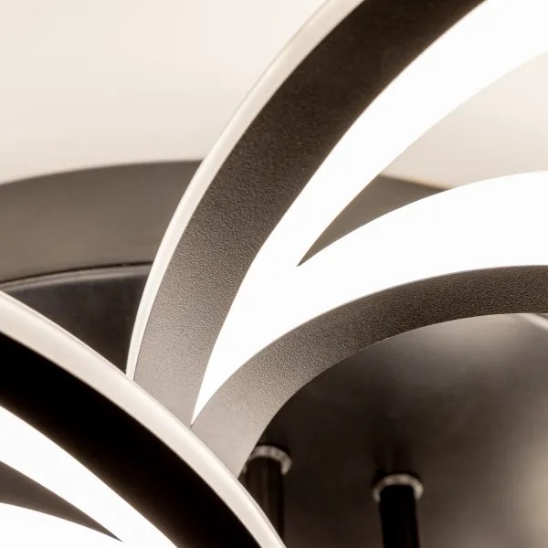 Lustră LED dimabilă aplicată Brilagi TWIST LED/125W/230V 3000-6500K + telecomandă