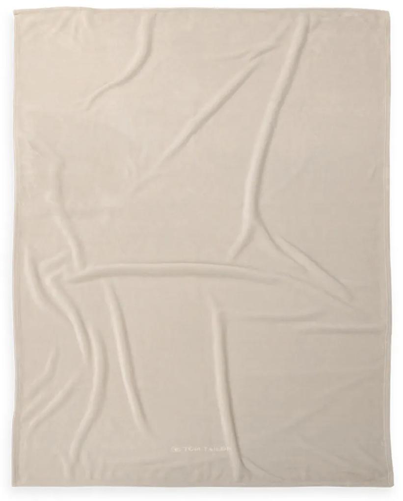 Pătură Tom Tailor Wellsoft Sunny Sand, 150 x 200 cm
