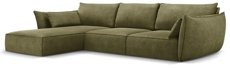 Colțar verde (pe partea stângă) Vanda – Mazzini Sofas