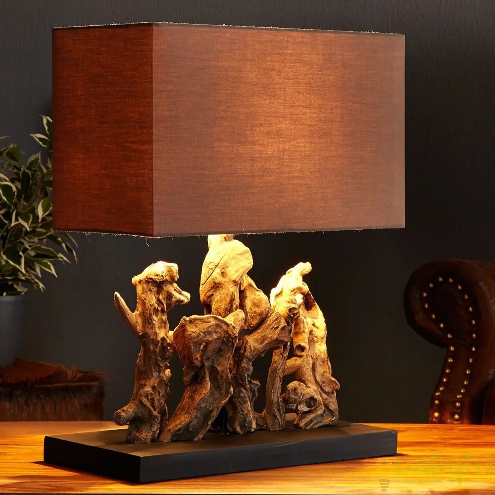 Veioza / Lampa de masa design rustic Aragon A-20694 VC