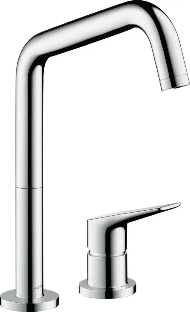 Baterie bucatarie cu pipa flexibila Hansgrohe Axor Scitterio M 240 cu 2 elemente