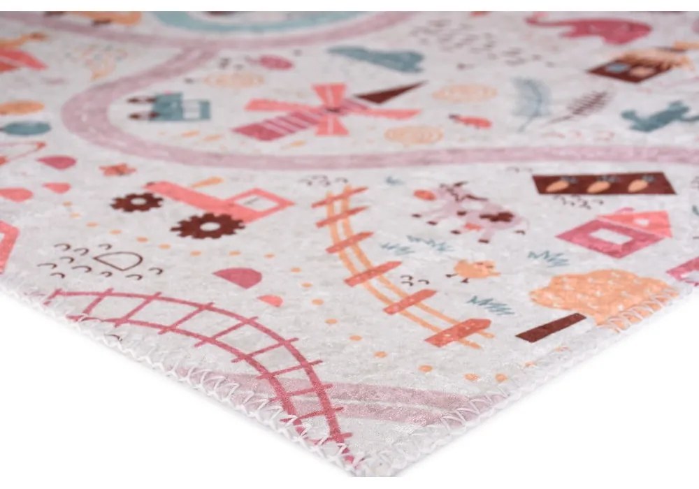 Covor pentru copii 80x150 cm Pastel Neighborhood – Vitaus