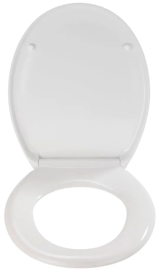 Capac WC cu închidere lentă Wenko Premium Ottana, 45,2 x 37,6 cm alb