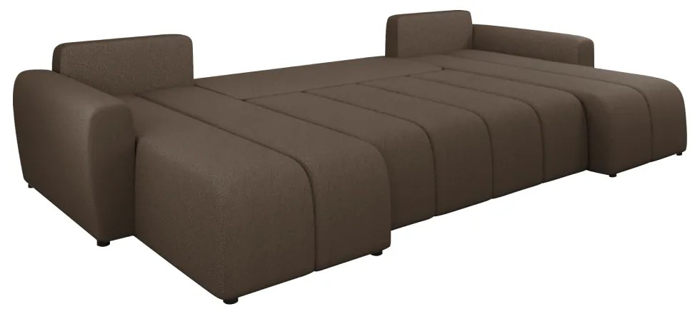 Set canapea universala, maro, DELIN U UNI