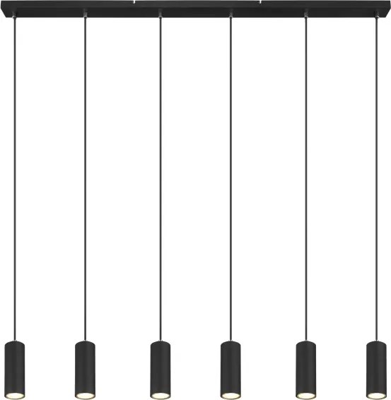 Globo 57911-6HB - Candelabru suspendat pe cablu ROBBY 6xGU10/35W/230V