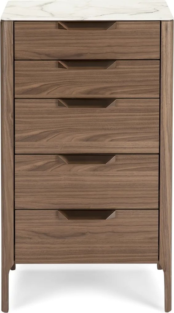 Dulapior cu 5 sertare design elegant Glayds AC-CP1806-A