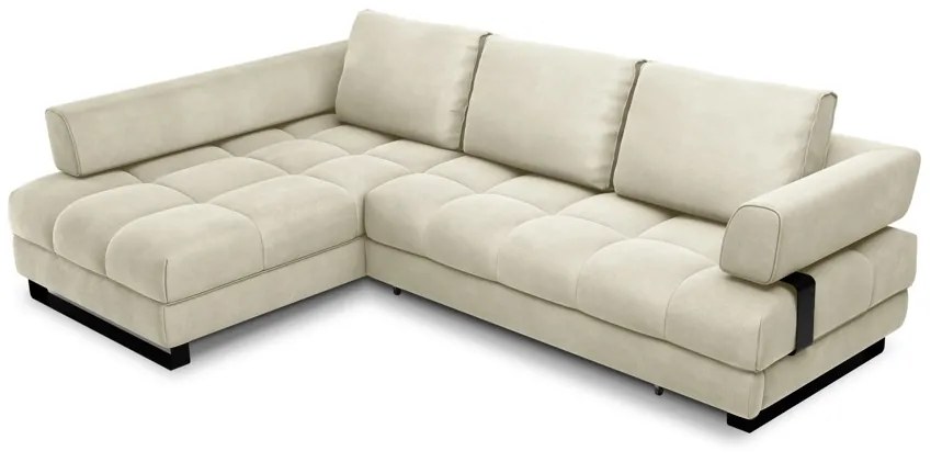 Coltar extensibil Clinton 5 locuri catifea L242