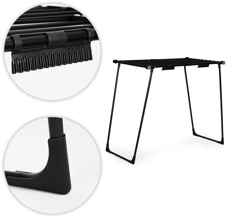 Uscător de rufe telescopic - 19 m suprafață de uscare