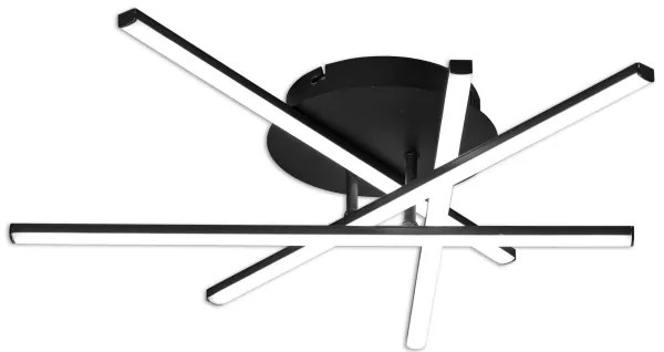 Brilagi - Plafonieră LED STRIPES, 40 W, 230 V, neagră